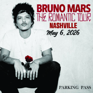 Bruno Mars WS AD - Main Event Parking