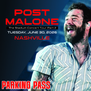 Post Malone 2026 ws 1 - Main Event Parking
