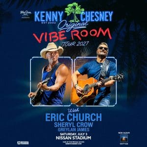 0703 NashvilleTN KennyChesney 2027 Social PreSale 1080x1080 - Main Event Parking