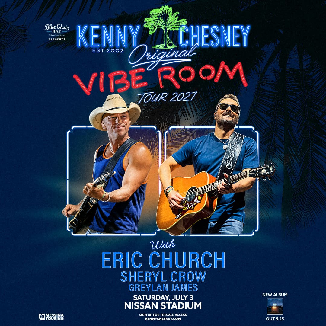 0703 NashvilleTN KennyChesney 2027 Social PreSale 1080x1080 - Main Event Parking
